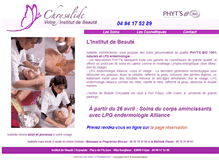 Tablet Screenshot of esthetiquefrejus.com